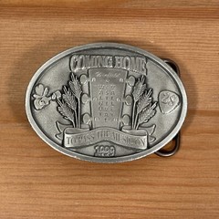 Walnut Valley Bluegrass Festival 1999 Belt Buckle RARE Winfield Kansas 89/200