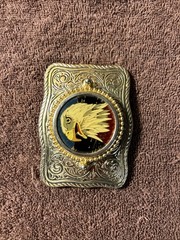 Vintage 3” American Bald Eagle Belt Buckle *Made In USA*