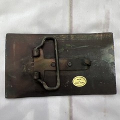 Vintage Winchester Repeating Arms New Haven Brass Belt Buckle