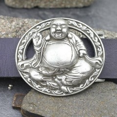 Buddha Belt Buckle Antique Silver – Asian Lucky Buckle Antique Style
