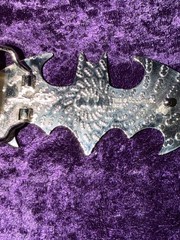 Batman /Batgirl Belt Buckle/ DC Comics / Pink Metal