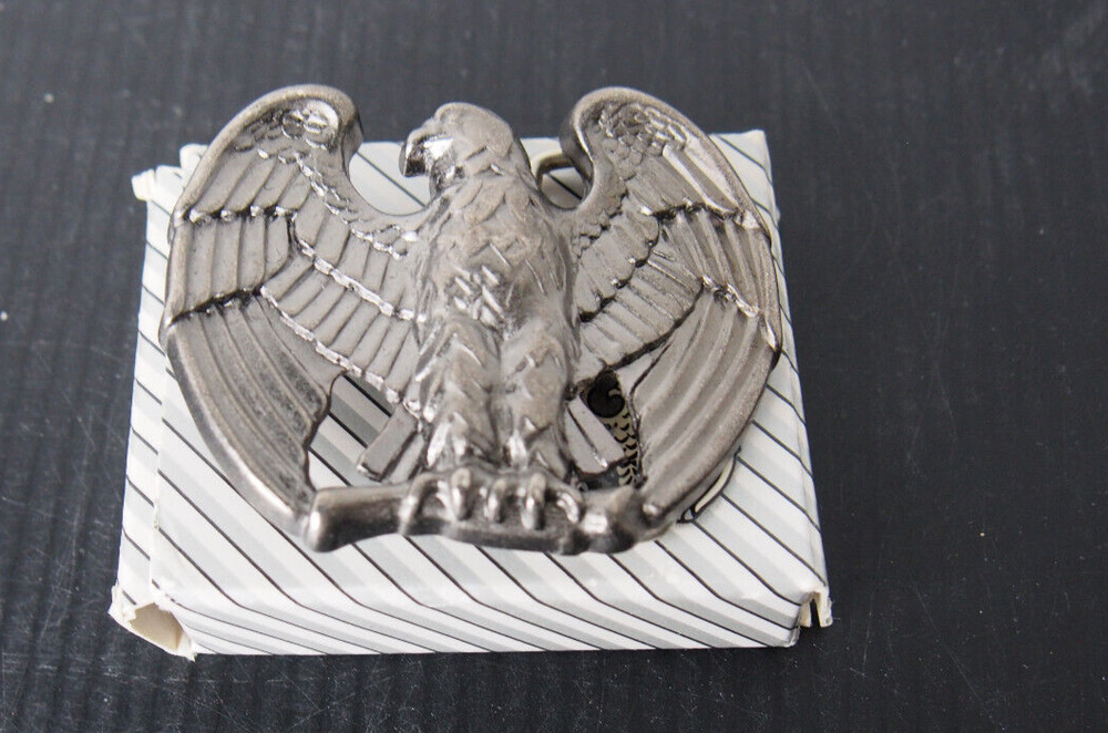 Mens Vintage Belt Buckle Avon Flying Eagle Bird Metal