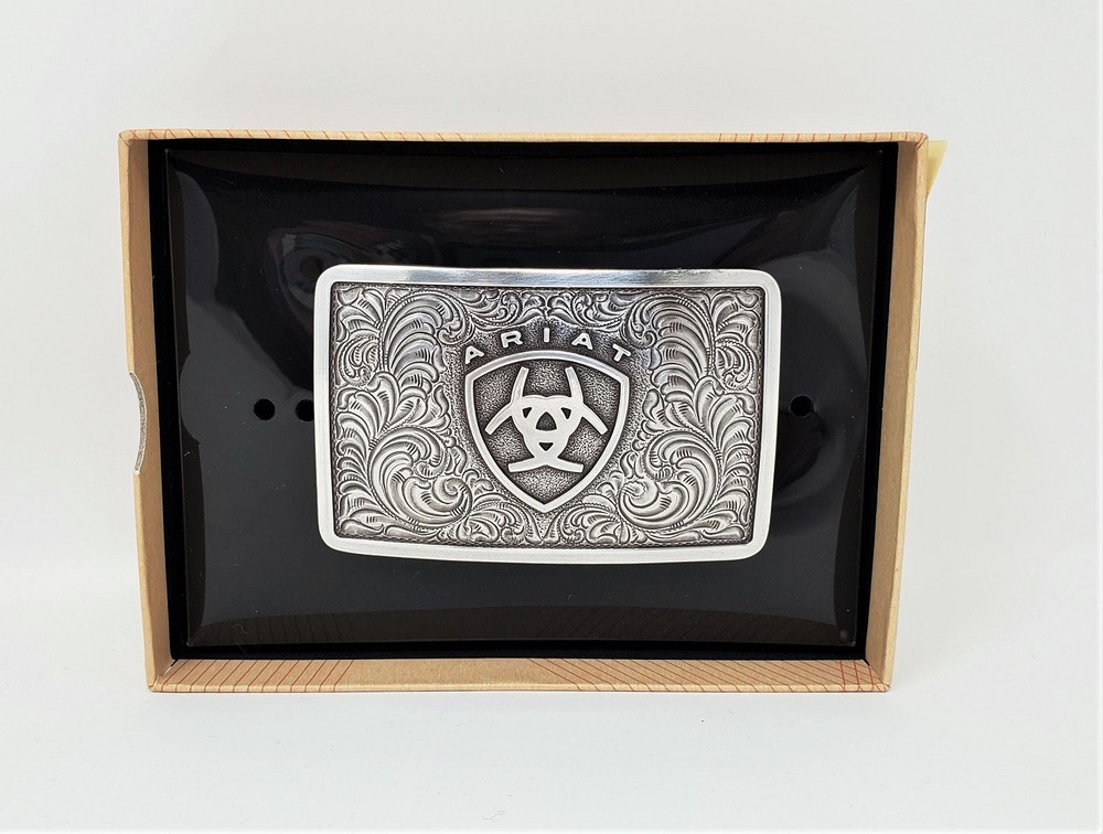 Ariat Antique Silver Rectangle Buckle