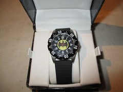 VINTAGE BATMAN THE DARK KNIGHT WRISTWATCH WITH BOX