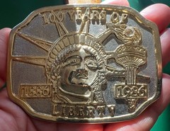 100 YEARS OF LIBERTY Belt Buckle