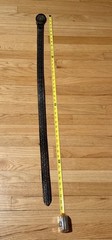 Western Leather 41” Belt w/ Tanside Buckle Egyptian Pharaoh Made In USA DD162
