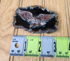 THE GREAT AMERICAN BUCKLE CO. 1983 BALD EAGLE BELT BUCKLE