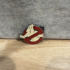 Ghostbusters 2&Prime; Belt Buckle Retro Logo Style Enamel 1984 Made In USA Lee