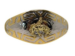 Belt Buckle Gold Horse Cowboy Sliver,Gold,Metal