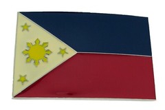 Philippines Flag Belt Buckle Western Cowboy Rodeo Filipinos Men Women Fashion