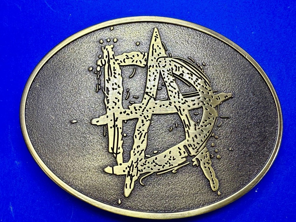 TM & 2016 WWE Wrestler Dean Ambros Lootcrate Exclusive Gold Belt Buckle