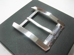 STERLING SILVER 925 BUCKLES AVAILABLE FOR 1-1/8&Prime; 1-3/16&Prime; 1-1/4&Prime; 1-3/8&Prime; BELTS