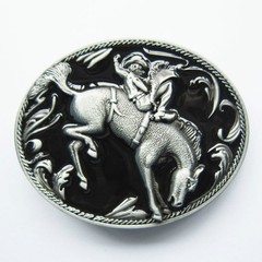 BRAND NEW RODEO BRONCO RIDER COWBOY HORSE BELT BUCKLE !
