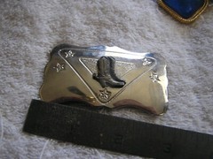 Vintage Chambers Belt Buckle Cowboy Boots Made in USA