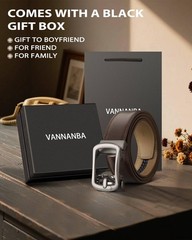VANNANBA 28 »-34 » Waist (41.34 » Belt Length), Coffee / Dark Brown