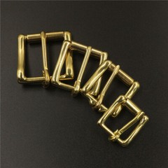 2PCS Heavy Duty Solid Brass Roller Belt Buckle Replacement Inner Wide