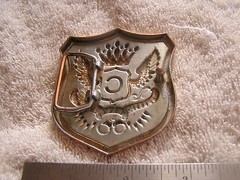 Vintage Belt Buckle Authentic Denim Chams