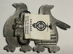 Chicago Mobtown PENGUIN Belt Buckle