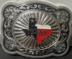 TEXAS MAP RODEO Cowboy Western Style Belt Buckle Hebilla VAQUERA JARIPEO NEW!