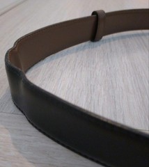 GUCCI buckle belt G Logo Silver hardware Made in Italy Leather Black Brown Men&rsquo;s