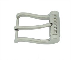 Pin Belt Buckles for Men&rsquo;s Fits 1.25″ inch 32 mm Jeans Belt Silver Style Blinged