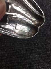 Custom Made sterling Silver 925 Buckle Billy Martin’s Lizard Leather belt