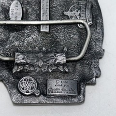 United States Marines Belt Buckle SISKIYOU Pewter Made USA 1987