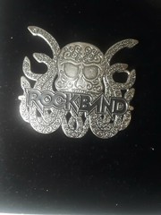 Rock Band Video Game Xbox Skull Metal Belt Buckle New Rock n Roll Rare Gothic