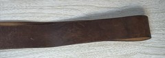 Vtg Belt Buckle & Belt America Eagle Sun Rise Stars Bergamot Size 35