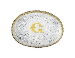Montana Silversmiths Men&rsquo;s Initial Buckle