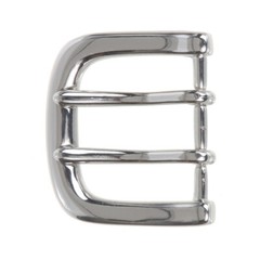1 3/8&Prime; (36 mm) Nickel Free Double Prong Horseshoe Belt Buckle