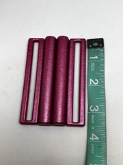 Italian Artisan-Crafted Plastic Belt Buckle – Contemporary Elegance