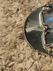 Montana Silversmith Antique Scroll & Initial Oval Belt Buckle Letter C