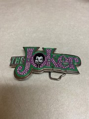 Batman Joker Belt Buckle Comics Cosplay Halloween Party Costume Bling Iced Style