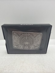 Ariat Men&rsquo;s Rectangle Chief Skull Buckle A37009 New