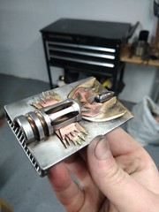 AR15 Flash Suppressor Belt buckle -Handmade- RT ARTISAN WORKS