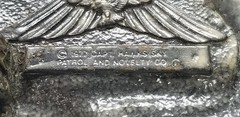 VTG 1977 Capt Hawks Sky Patrol General Steam Locomotive Train Belt Buckle Up 5