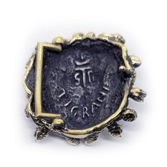 Medusa Gorgo Brass Belt Buckle
