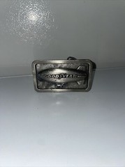 Goodyear Belt Buckle vtg blimp buckle Goodyear Tire company Belt Accessories