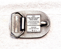 CLASSIC BELT BUCKLE FARMERS COOP EQUITY CO « SWAZEY » LMT ED #341 OF 700 BB18