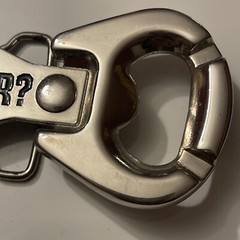 Got Beer Bottle Opener Belt Buckle: New, Great Condition, 4 Inch Long