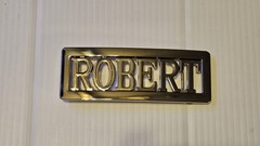 ROBERT Custom Personalized Name Belt Buckle -Put your name or word on Buckle
