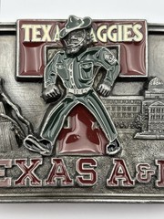 Texas A&M University Rare Aggies Limited Edition No. 183 Belt Buckle Siskiyou