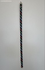 Tommy Hilfiger Mulicolor D Ring Belt Striped Fabric – Size Small