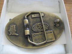 Belt Buckle Advertising Big R Construction Co. Limited Edition Numbered 1988