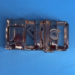 Superman Logo Metal Belt Buckle