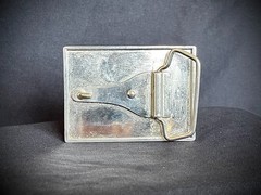 Buddha Belt Buckle Handmade Zen Spiritual 3.75” OOAK Darren McNeese