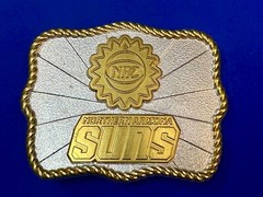 NAZ Northern Arizona Suns Basketball Team NBA G League Belt Buckle