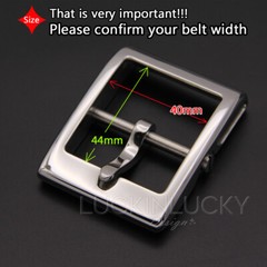 Men&rsquo;s/Women&rsquo;s Stainless Steel Belt Buckles Classic Pin Belt Buckle for 1.5&Prime;/40mm