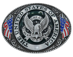 Eagle Belt Buckle Biker Rocker Buckle USA Western Country Style